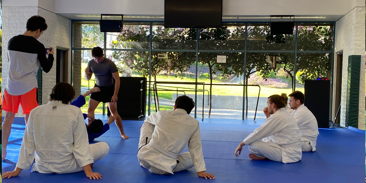  CU Judo practices in the Performing Arts Annex